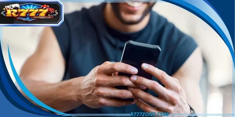 An illustration of the fast loading speeds on mobile devices