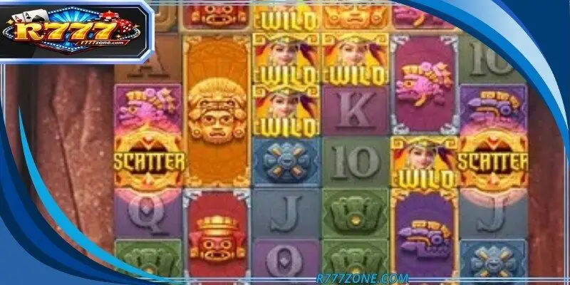 Golden frames transforming into wild symbols during a winning streak